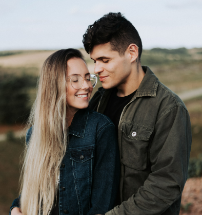 Happy couple